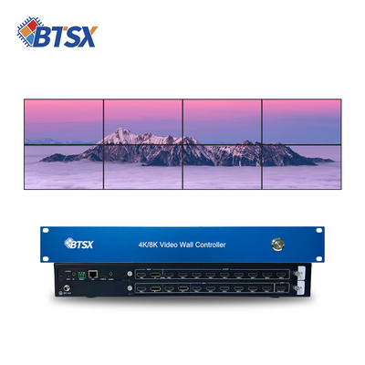 物理的寸法 483×200×60mm ビデオウォールコントローラー、3.5mmステレオオーディオ1つ、3.5MMオーディオ分割