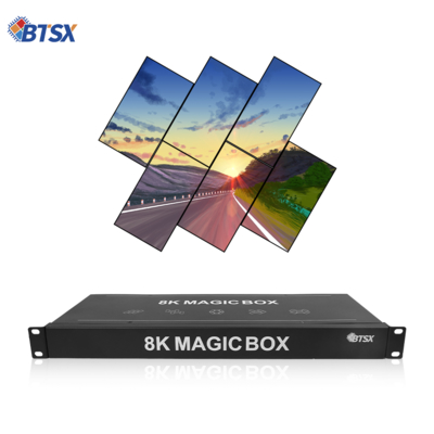 プロフェッショナルHDMIスプライシング 6xHDMI1.3出力インターフェース DC 12V 2A電源 シームレスなビデオ表示用