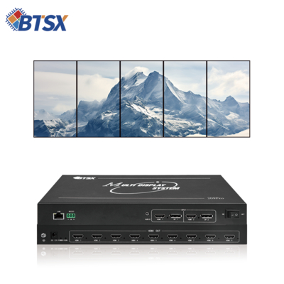 Bitvisus 4K は、複雑な環境に適した、さまざまな入出力構成をサポートしています。