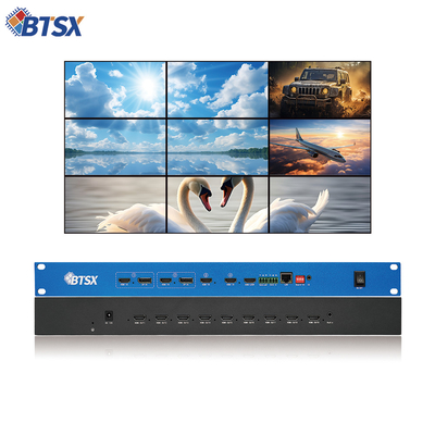 1X2 2X2 1X3 3X3 Hdmi 4Kビデオプロセッサ シームレススイッチングビデオウォールコントローラ