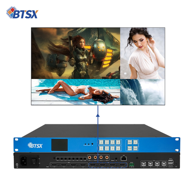 UHDサポート スプライス 4k60 4x4 HDMIマトリックス スイッチ シームレスブルーテクノロジー マトリックス 4x1 1x4 1x3 2x2