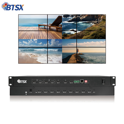 ビットビサス 4Kビデオプロセッサ 3x3 3x4 3x5 3x6 ビデオウォールコントローラ 9 HDMI13
