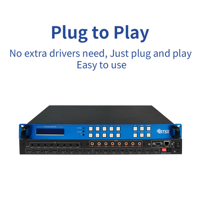 BIT-Ma-U1-MC0808 8x8 4K60 音声抽出IR制御付きHDMIマトリックススイッチ