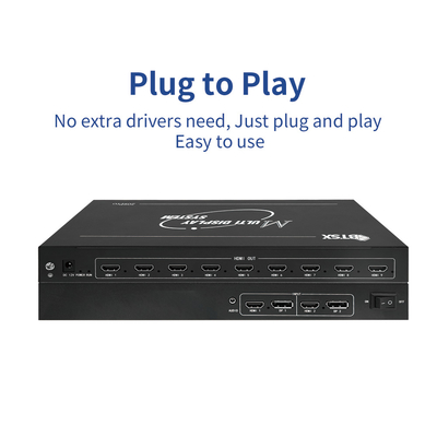 Bitvisus 4K60 PIP 点から点 HDMI マルチスクリーンプロセッサ ビデオウォールコントローラ