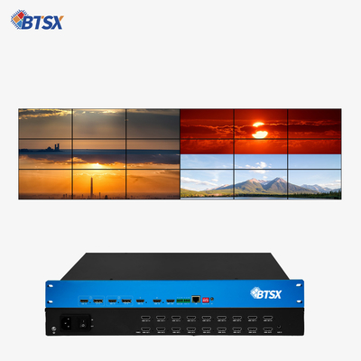 OEM/ODM 4K ビデオ プロセッサ HDMI マトリックス スイッチー マルチビューヤー IR リモコン