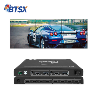 2 イン 8 アウト 1080P ビデオ ウォール プロセッサ 4K スプライシング スクリーン ビデオ ウォール コントローラー