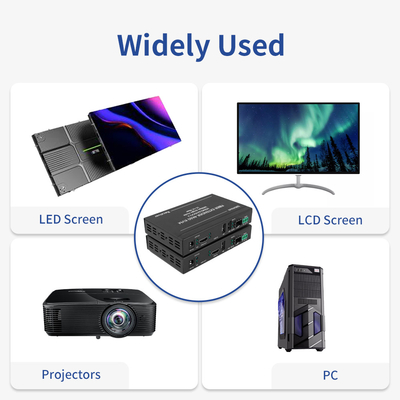 高画質IR RS232信号HDMIオーディオ拡張器 10km 4k HDMI USB KVM拡張器
