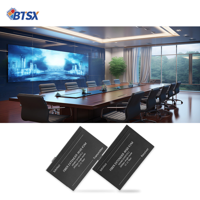 Bitvisus 4k60 産業用シングルモード 20km LCからLC KVM送信機 受信機 HDMIファイバー拡張機