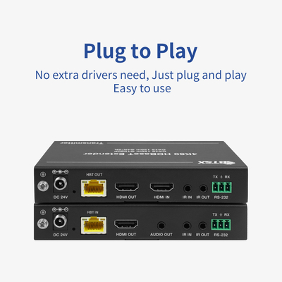 HDCP 2.2 / HDCP 1.4 HDMI ファイバー拡張 150m オーディオ・ビデオ信号を拡張する