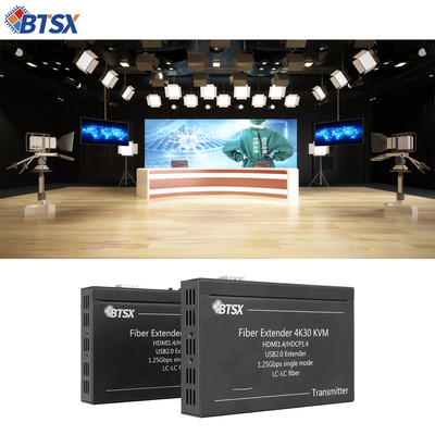 4k30 UHD HDMI エクステンダー HDCP 1.4 20km Rs232 EDID KVM オーバーファイバー エクステンダー