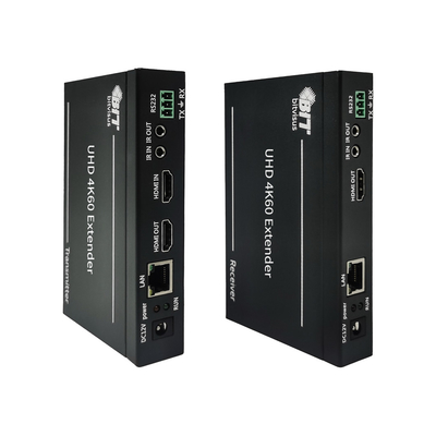 RS232 4K HDBT HDMI エクステンダー 超 CAT6 100m ビデオ送信機と受信機
