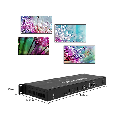 8K60 PIP クローピング ズーム LCD LED スクリーン ビデオ プロセッサ ポイント・トゥ・ポイント ビデオ コントローラー