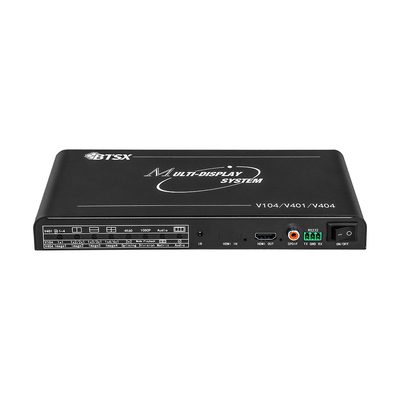 ビットビサス 4K60 HDMI クアッドスクリーンスプリッタ マルチビューヤー オールインワンソリューション