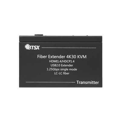 ゼロ遅延 RS232 KVM EDID HDMI 光ファイバー拡張器 20Km BIT-Ex-Fib-IP-4K-KVM