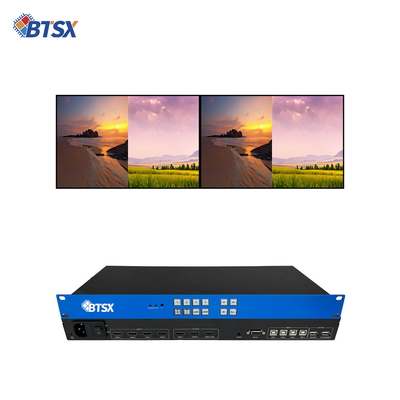 エンド KVM ソリューション BIT-MV-U1-MD403 4K60 解像度 マルチビューア プロセッサ 3x HDMI 2.0 出力ポートと 1 ループアウト
