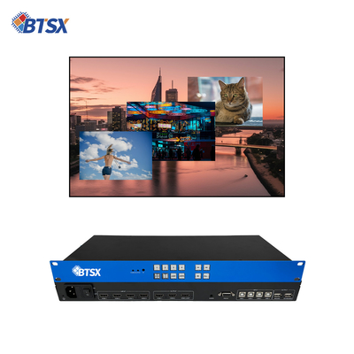 エンド KVM ソリューション BIT-MV-U1-MD403 4K60 解像度 マルチビューア プロセッサ 3x HDMI 2.0 出力ポートと 1 ループアウト