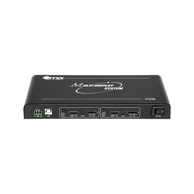 2X4 4Kビデオスイッチーコントローラ 1X4 4x2 1X6 1X8 HDMIテレビビデオウォールプロセッサ