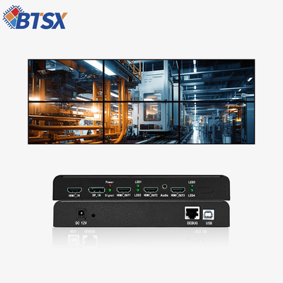 1x3 1x2 マルチディスプレイコントローラー スプライシングスクリーン 4K HDMI LEDスクリーン ビデオプロセッサ