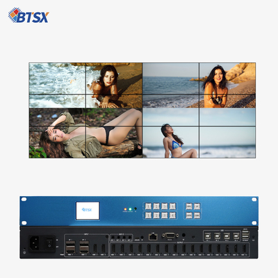 2x DP 1.2 入力 ビデオウォールコントローラ 16x HDMI 1.4 定番ディスプレイ設定の出力