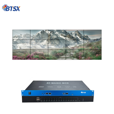 Bitvisus クリエイティブ スプライシング 8K60 PIP クープ ズーム 点から点 LCD LED ビデオ ウォール プロセッサ