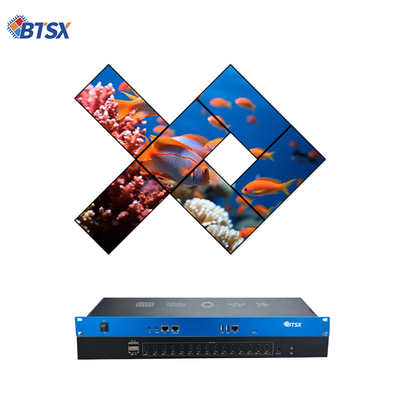 Bitvisus クリエイティブ スプライシング 8K60 PIP クープ ズーム 点から点 LCD LED ビデオ ウォール プロセッサ