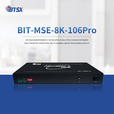 4Kプロジェクション用の8Kマルチスクリーンプロセッサ 1920x1080P120の8Kマルチスクリーン拡張器 コマンドセンター用の8Kマルチチャネルビデオプロセッサ