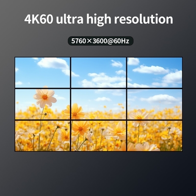4K 2 in 9 アウト 1x9 2x4 3x3 ピクセルマルチスクリーンビューヤー