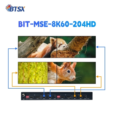 YUV422色フォーマット HDMIビデオウォールコントローラー 2×HDMI 2.1入力インターフェース カスタマイズされたディスプレイソリューション向け