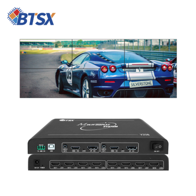 BITVISUS UHD スプライシング プロセッサ 8k ビデオ ウォール コントロール BIT-MSE-U1-208