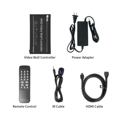 LCDLEDテレビ ビデオウォールコントローラ プロセッサ ビットビサス RACK PIP シームレススイッチング HDMI スイッチング マトリックス 3x3 3x4 3x5 3x6
