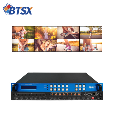 Bitvisus 8x8 4K 60Hz HDMI マトリックススイッチャー スプリッター HDCP2.2/1.4 Smart EDID IR制御 RS232 TCP/IP BIT-Ma-U1-MC0808