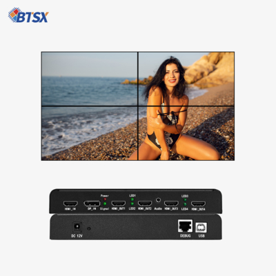Bitvisus UHD WUXGA プロジェクションマッピング エッジフュージョン ブレンディング イマーシブインタラクション マルチスクリーン エキスパンダー ビデオウォールコントローラー