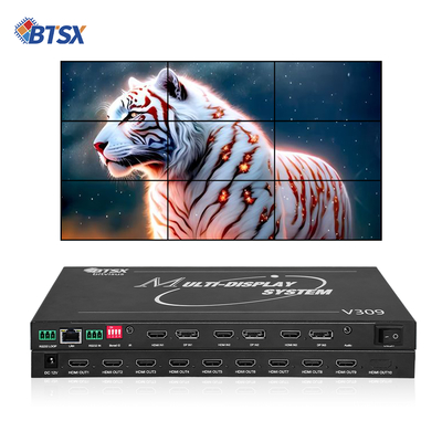 Bitvisus 8K プロフェッショナルビデオウォールプロセッサ - 9出力,同期高画質ビデオ出力 BIT-MSE-8K-309HD