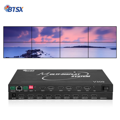 Bitvisus 8K プロフェッショナルビデオウォールプロセッサ - 9出力,同期高画質ビデオ出力 BIT-MSE-8K-309HD