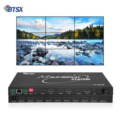 Bitvisus 8K プロフェッショナルビデオウォールプロセッサ - 9出力,同期高画質ビデオ出力 BIT-MSE-8K-309HD