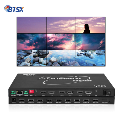 Bitvisus 8K プロフェッショナルビデオウォールプロセッサ - 9出力,同期高画質ビデオ出力 BIT-MSE-8K-309HD