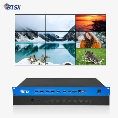 Bitvisus 4K60解像度ビデオウォールコントローラー、シームレススイッチングおよびマルチウィンドウコントロール付き