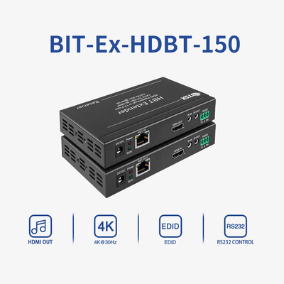 DC 12V ネットワーク HDMI エクステンダー 150M HDMI ビデオトランスミッター BIT-Ex-HBT-150
