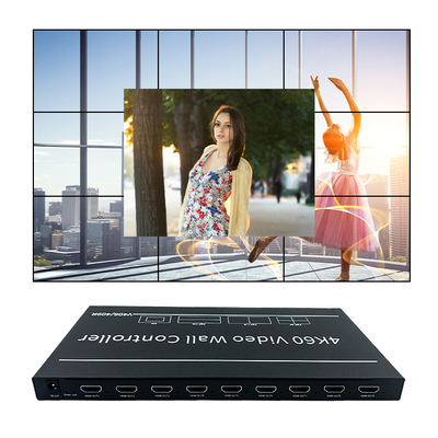 サリング 2×4 2×6 ビデオウォールコントローラ HDMI テレビ回転スプリッシングプロセッサ 1×9 3×3 3×6 HD