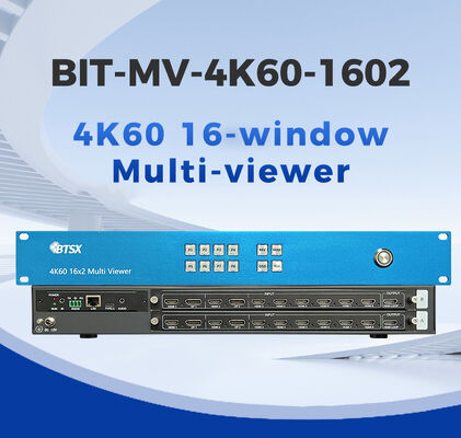 BIT-MV-4K60-1602 16入力 4K60 マルチビューワー シームレススイッチング対応 ビデオウォールコントロール