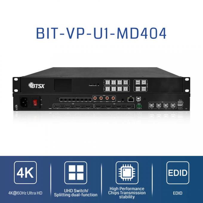 4×4 Video Wall Controller front panel view