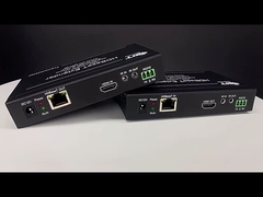 工場出口 30M 70M 4K ポエ入力 シングル Cat5 ビデオ テレビ HDMI ポート モニター エクステンダー アダプター