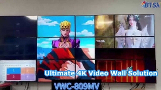 BIT VWC 809MV 4K ビデオ ウォール コントローラー プロフェッショナル デモ